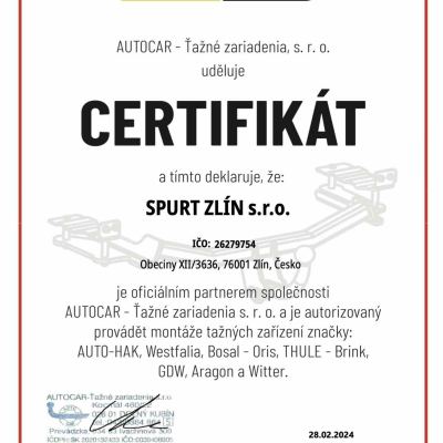 Tažná zařízení - Autocar