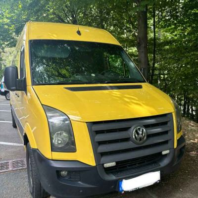 Montáž 2 DIN autorádia Pioneer AVH - A240 BT a parkovaci kamery do VW Crafter