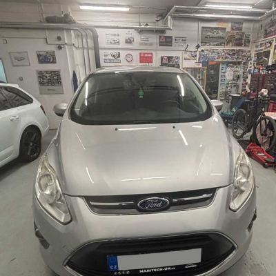 Montáž odnímatelné tažné zařízení Auto Hak + 7 PIN elektropřípojka do Ford C-Max
