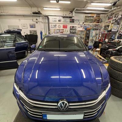 Montáž odnímatelného vertikálního tažného zařízení BRINK + 13 PIN elektropřípojka do VW Arteon