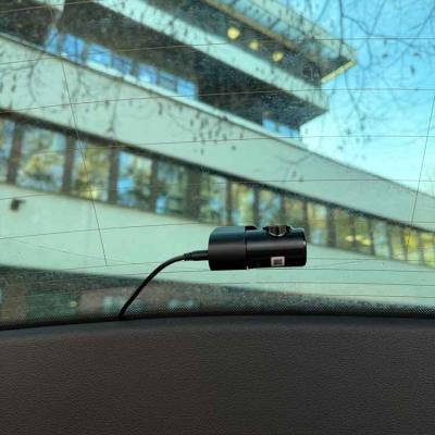 Montaz Predni Zadni Zaznamove Kamery Thinkware Q200 Pro Skoda Superb 2